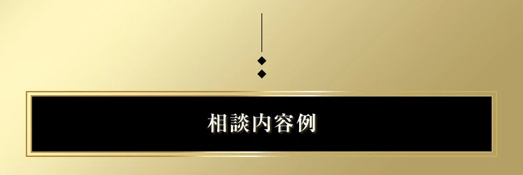 相談内容例