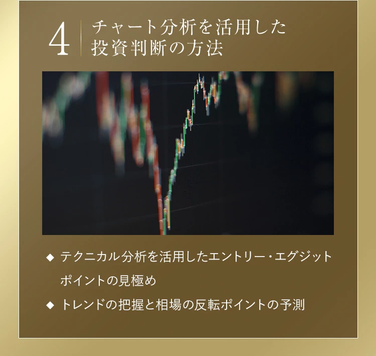 4.チャート分析を活用した投資判断の方法